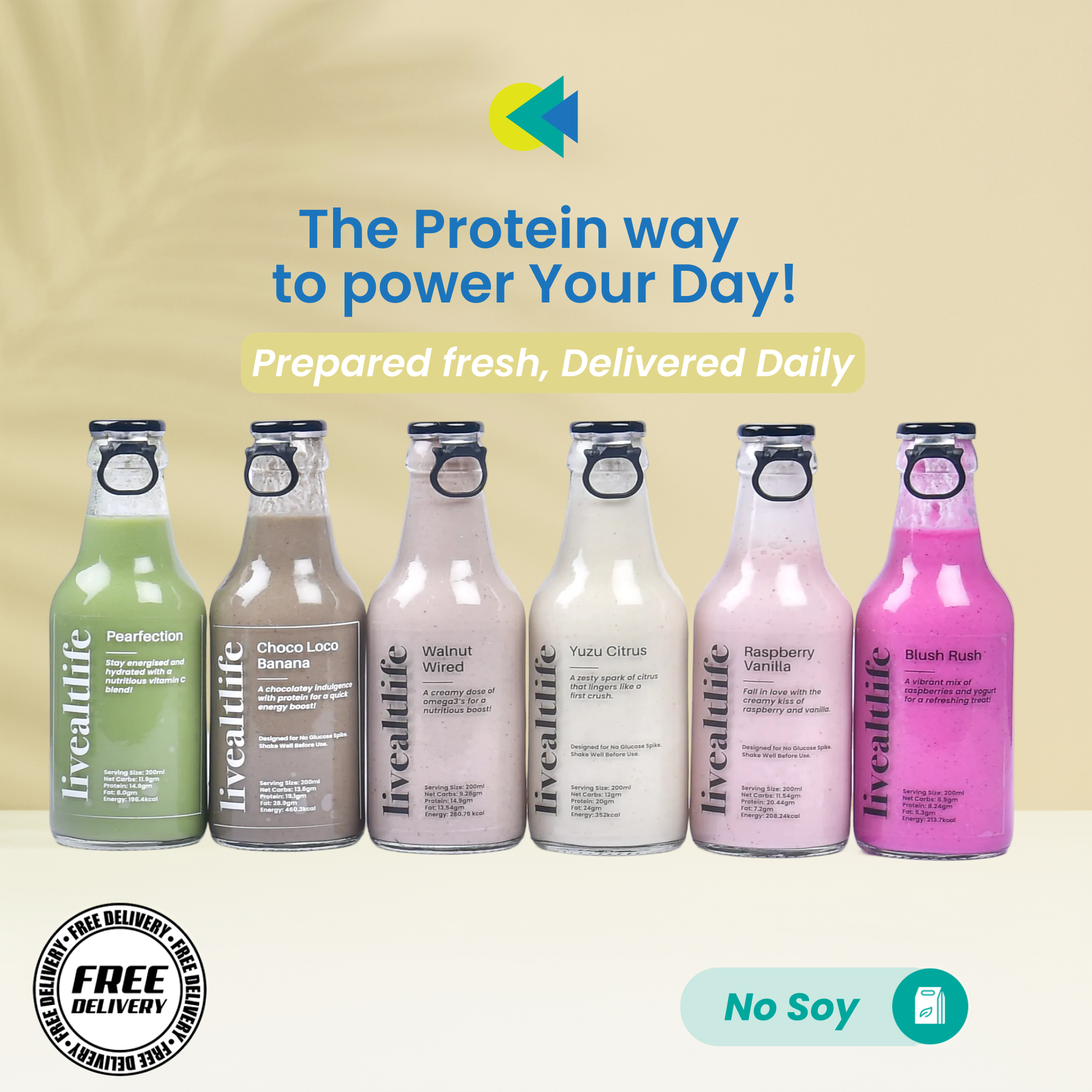 Daily Protein Smoothie - No Soy