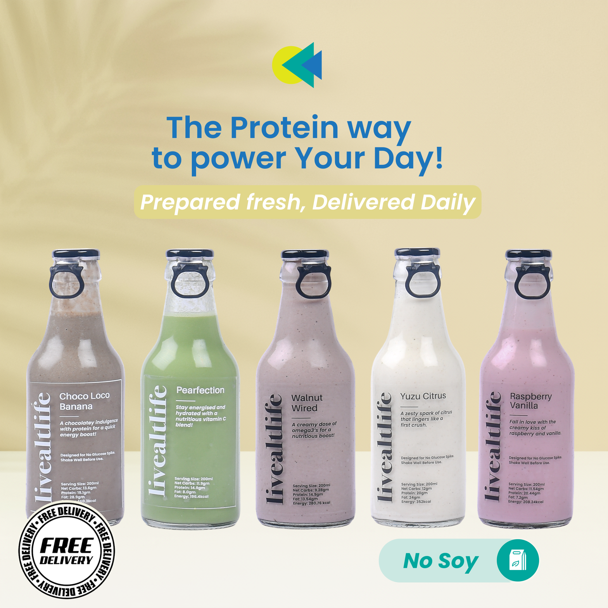 Daily Protein Smoothie - No Soy