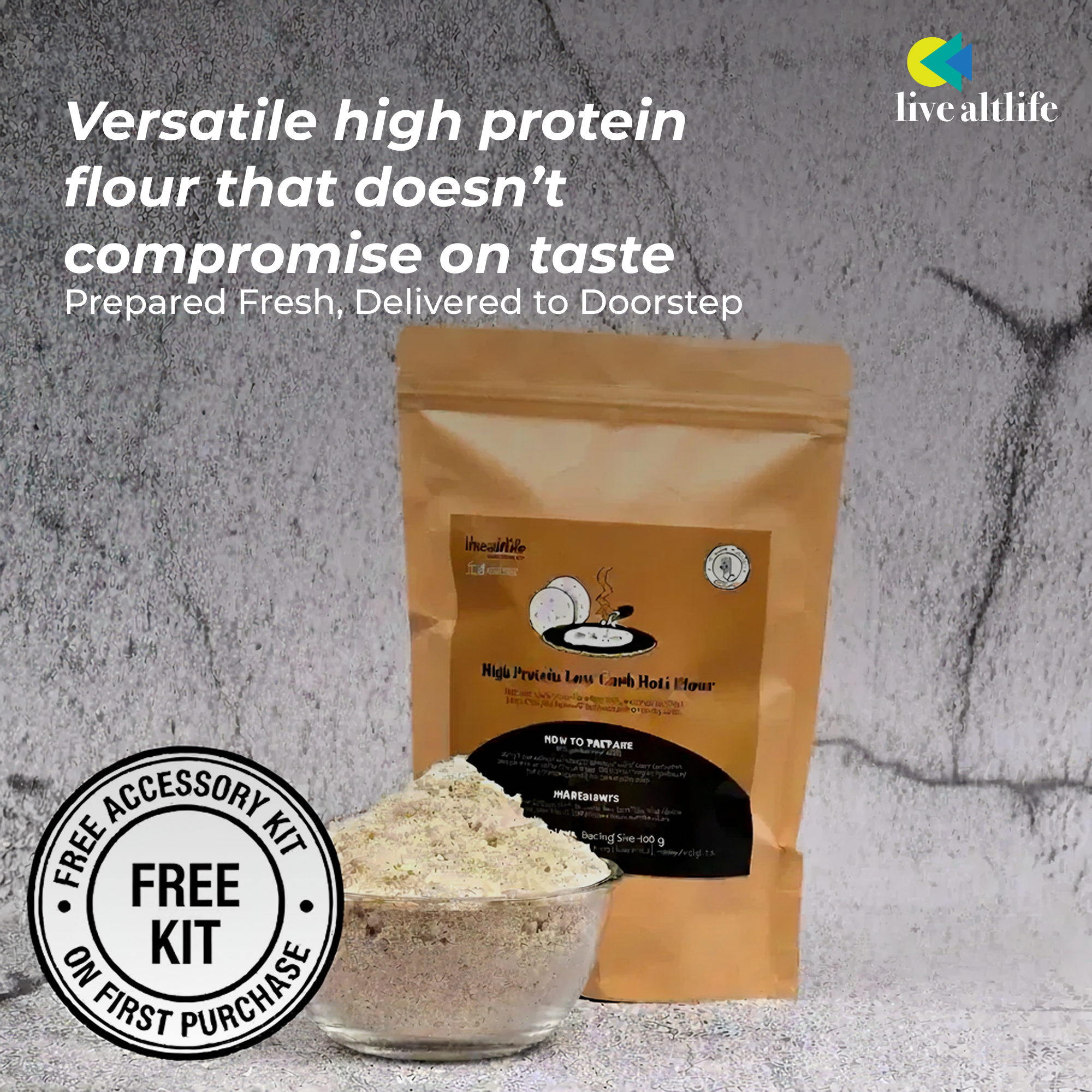 Low- Carb (LCHF) Roti Flour - 500g