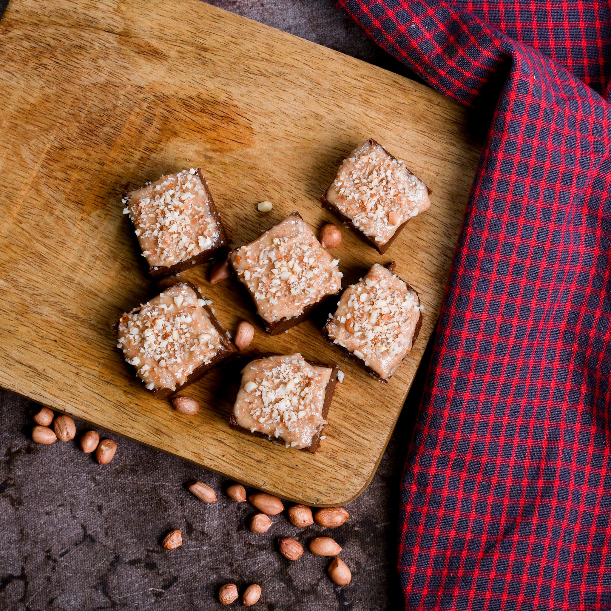 Peanut Butter & Chocolate Fudge (8, Sugar/Grain Free)